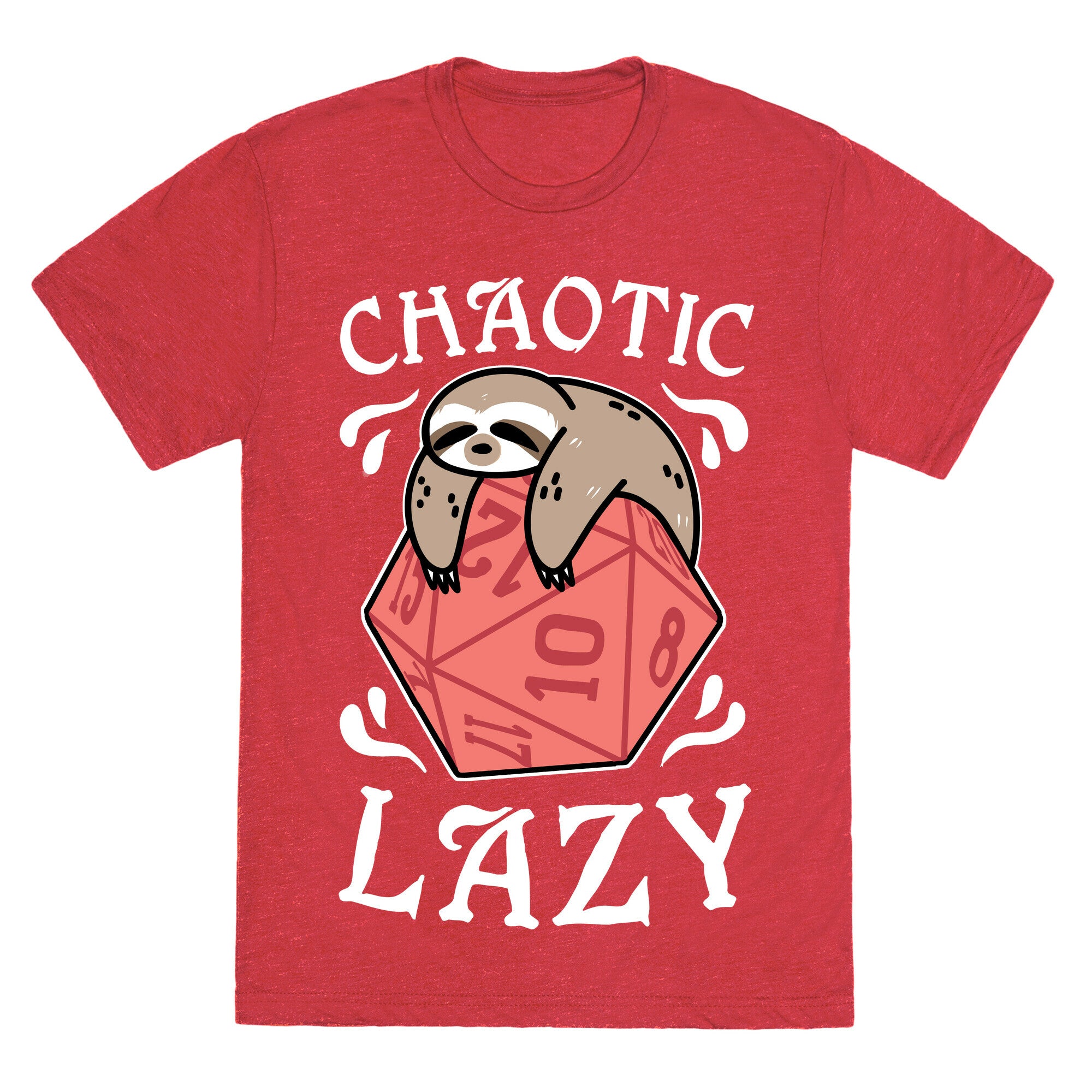 Chaotic Lazy Unisex Triblend Tee